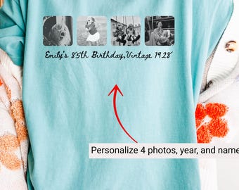 Comfort Colors 100th Birthday Shirt, 1926 tShirt grandpa sweater, 100 birthday favors unisex tee,personalized gift,