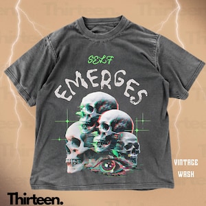 90s Vintage Retro Skeleton T-shirt - Adult Oldschool 2000s 90s Vintage Retro Skeleton T-shirt - Adult Oldschool 2000s