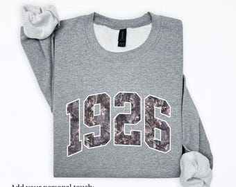 100th birthday sweatshirt gifts, 1926 Shirt grandpa sweater, 100 birthday favors unisex hoodie,personalized gift,