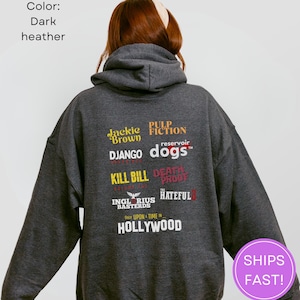 Quentin Tarantino Movie Hoodie: Retro Graphic Sweater