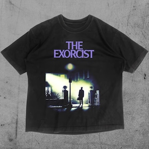 the exorcist, exorcist movie shirt, exorcist t-shirt, exorcist 1973, retro horror movie, retro horror merch, 70s movie, cult classic, exorcism, cult shirt, gothic tee, back print, streetwear