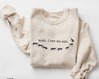 Ants Marching Graphic sweater –  Funny Insect Sweatshirt