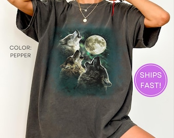 Vintage 90s Alpha Wolf T-Shirt: Retro Meme Graphic Tee