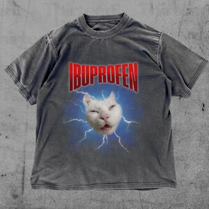 Vintage Rocker Cat Graphic T-shirt: Retro 90s Moon Design - Etsy