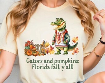Florida Gators Fall T-Shirt, Pumpkin Patch Graphic Tee