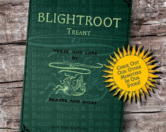 Blightroot Treant | Homebrew RPG Monster PDF - Includes Crafted Monster Origin Story and Stats | RPG | Campaign | Printable
