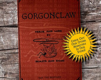 Gorgonclaw | Homebrew RPG Monster PDF - Includes Crafted Monster Origin Story and Stats | RPG | Campaign | Printable