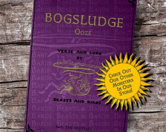 Bogsludge Ooze | Homebrew RPG Monster PDF - Includes Crafted Monster Origin Story and Stats | RPG | Campaign | Printable