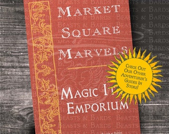 Magic Item Emporium | Immersive D&D Setting PDF - Store Owner, Common, Uncommon and Rare Items RPG Extra Printable