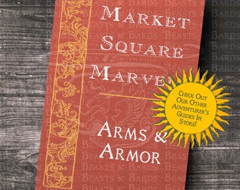 Arms and Armor Store | Immersive D&D Setting PDF - Store Owner, Common, Uncommon and Rare Items RPG Extra Printable