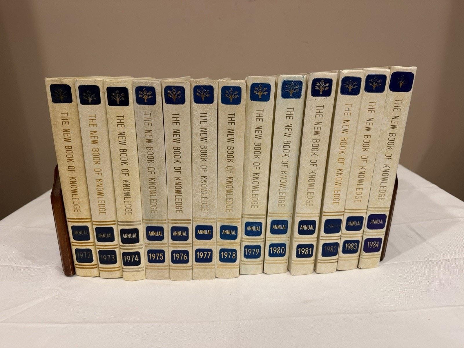 The New Book of Knowledge Encyclopedia - Etsy