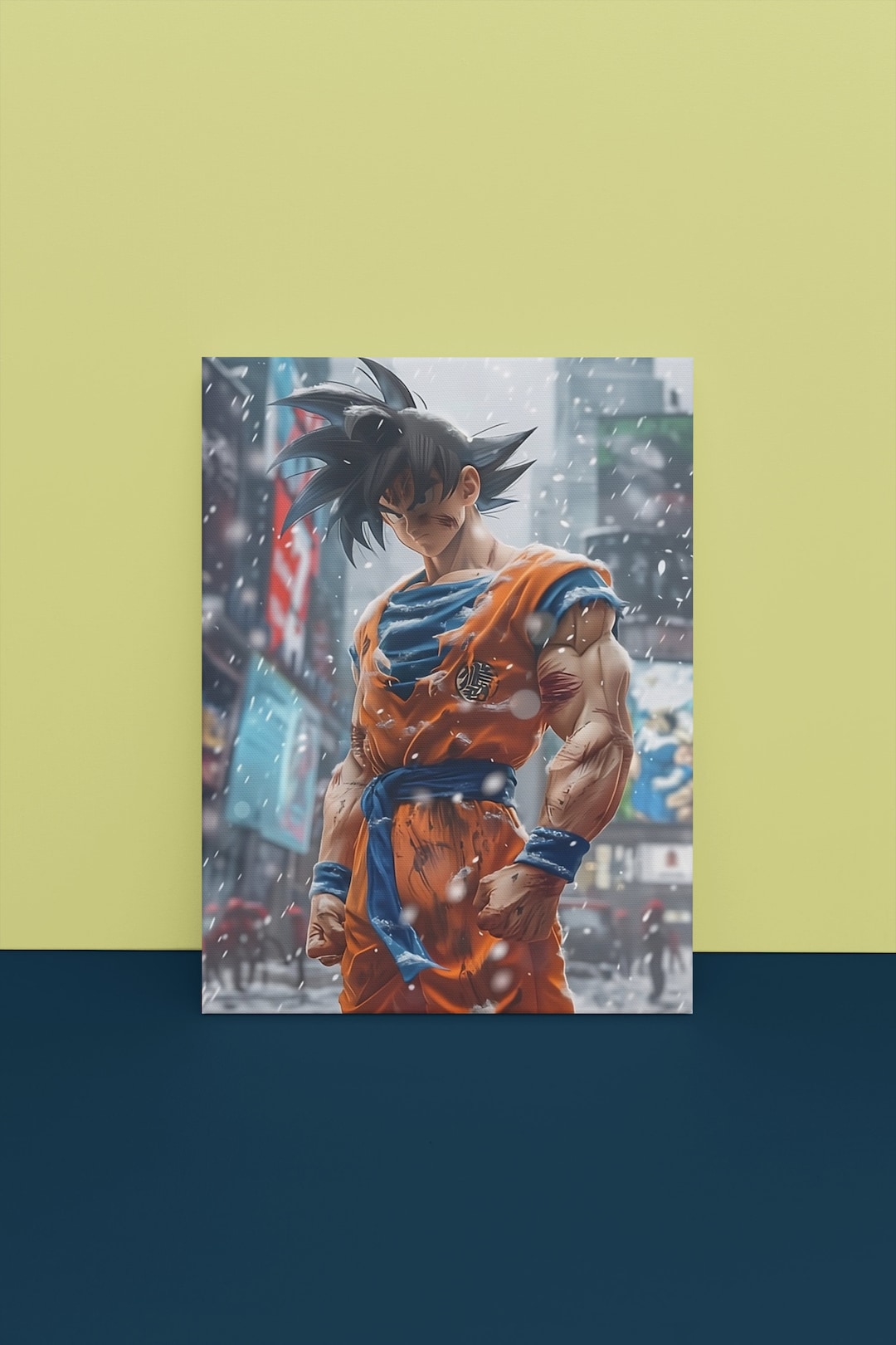 Dragon Ball Z Goku Poster Illustration. - Etsy