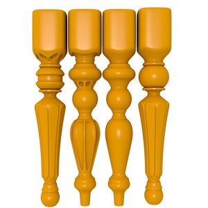 Table Legs stl file / printable stl file  Table Legs ,  legs printer , Chair Leg stl file