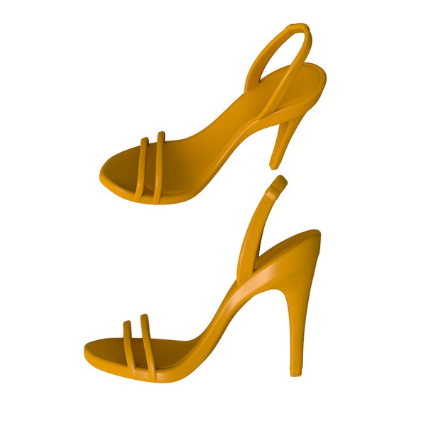 Heeled Sandals - Etsy