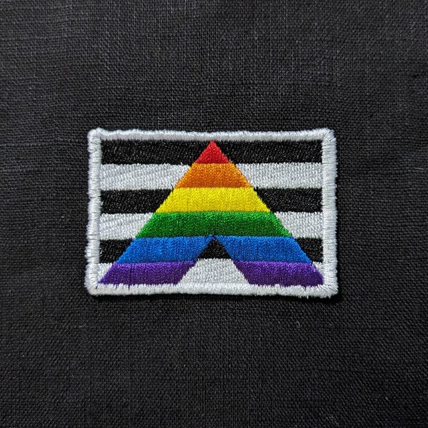 Patch Straight Ally gestickt