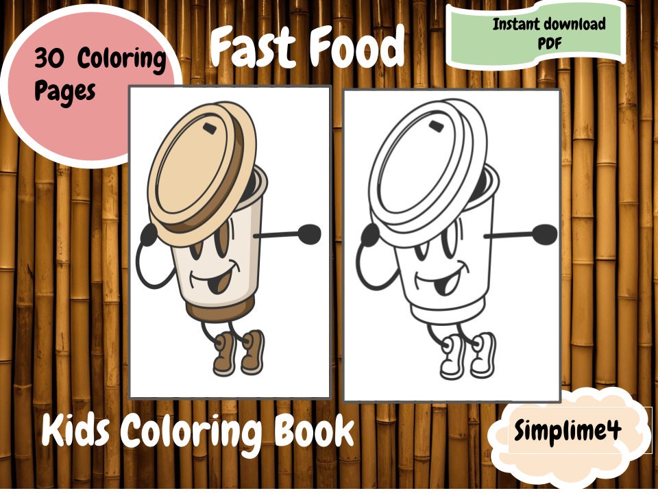 Macaroni And Cheese Coloring Page