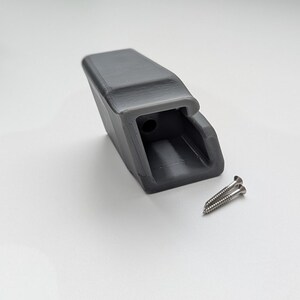 Soporte de pared para aspiradora: Soporte lateral para Dyson V7, V8, V10, V11 y V15 (incluye tornillos). Gray