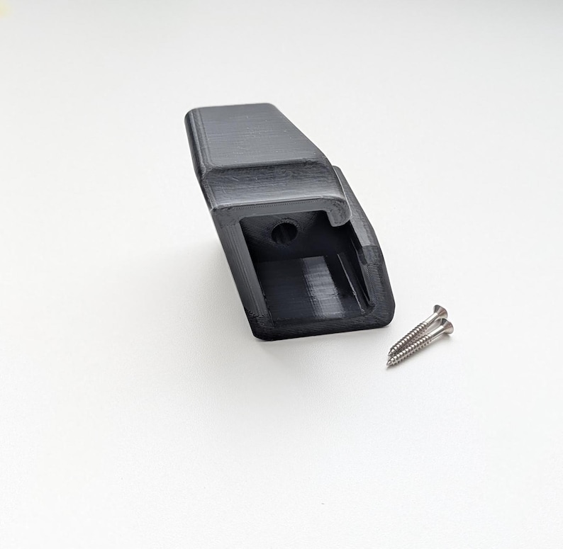Soporte de pared para aspiradora: Soporte lateral para Dyson V7, V8, V10, V11 y V15 (incluye tornillos). Black