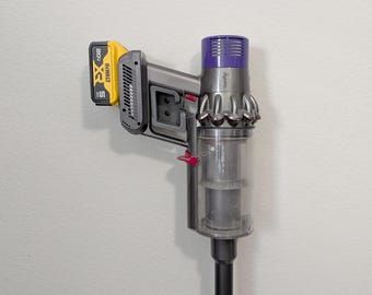 Vacuum Wall Mount: Dyson V7 V8 V10 V11 V15 Side Holder (Includes Screws)