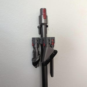 Dyson V11 V10 V8 V7 Wand Vacuum Attachment Accessories Holder | Holds 3 Accessories