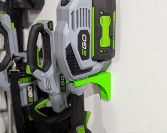 Power Tool Wall Mount: EGO Multi-Head Holder (Includes Screws)