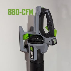 EGO 880 CFM Leaf Blower Wall Mount - Easy Garage Storage