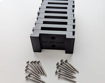 8-PACK Wall Mount For EGO Power+ 56-Volt Batteries Storage