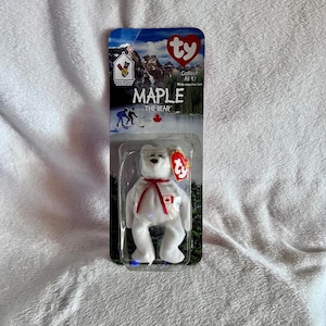 Vintage Ty McDonald’s Teenie Beanie Baby Maple the Bear