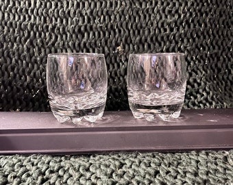 Bormioli Rocco Sorgente Rocks Glasses Set Of 4 - 10.25 Oz Lead-Free, Dishwasher Safe, Unique Boulder Design