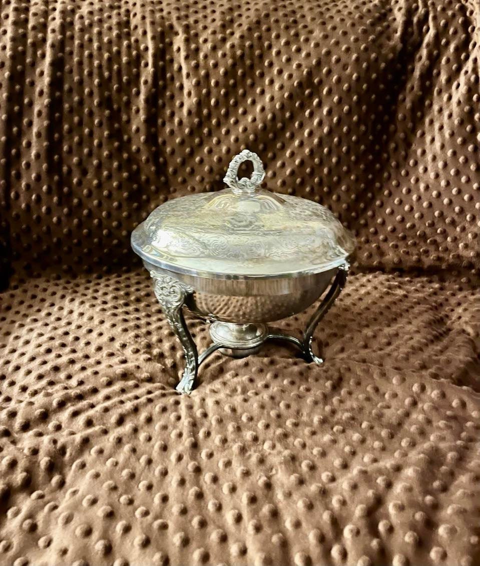 Silver Warming Tray Etsy