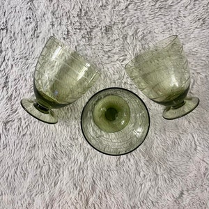 Bulk Wholesale 60 Vintage Style Glass Party Goblets ,grey Glass Cups,grey  Glasses,vintage Shower Decor,vintage Wedding,rustic Wedding,rustic 
