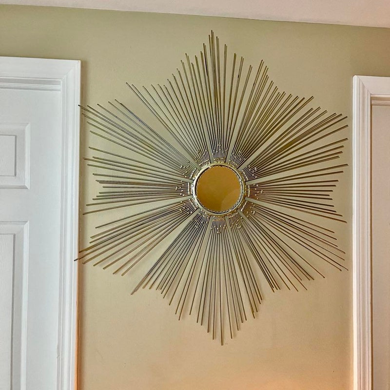 Large Vintage Mirror - Etsy