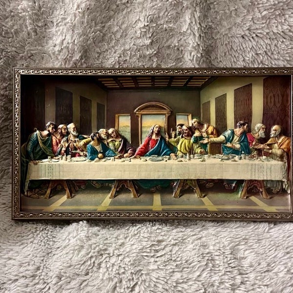 Last Supper Plate Etsy