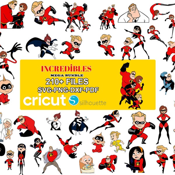 Incredibles SVG bundle, Incredibles Clipart, Incredibles Png, Incredibles Png, Svg, Png, Dxf, Eps, Instant Digital Download