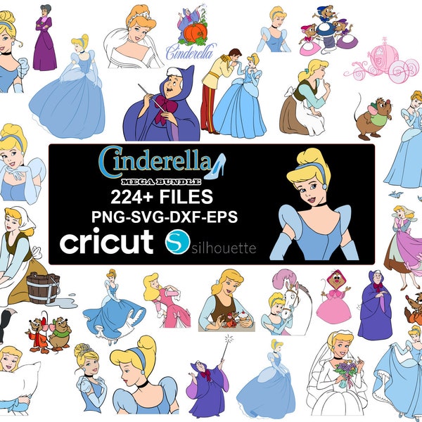 Cinderella Clipart, Cinderella PNG, Cinderella images, Cinderella party, Transparent Backgrounds, Cinderella cut file,Instant Download,