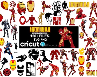 Iron Man Mega Bundle Svg, Iron Man png, Iron Man clipart, Iron Man svg for cricut, Digital Files, Instant Download