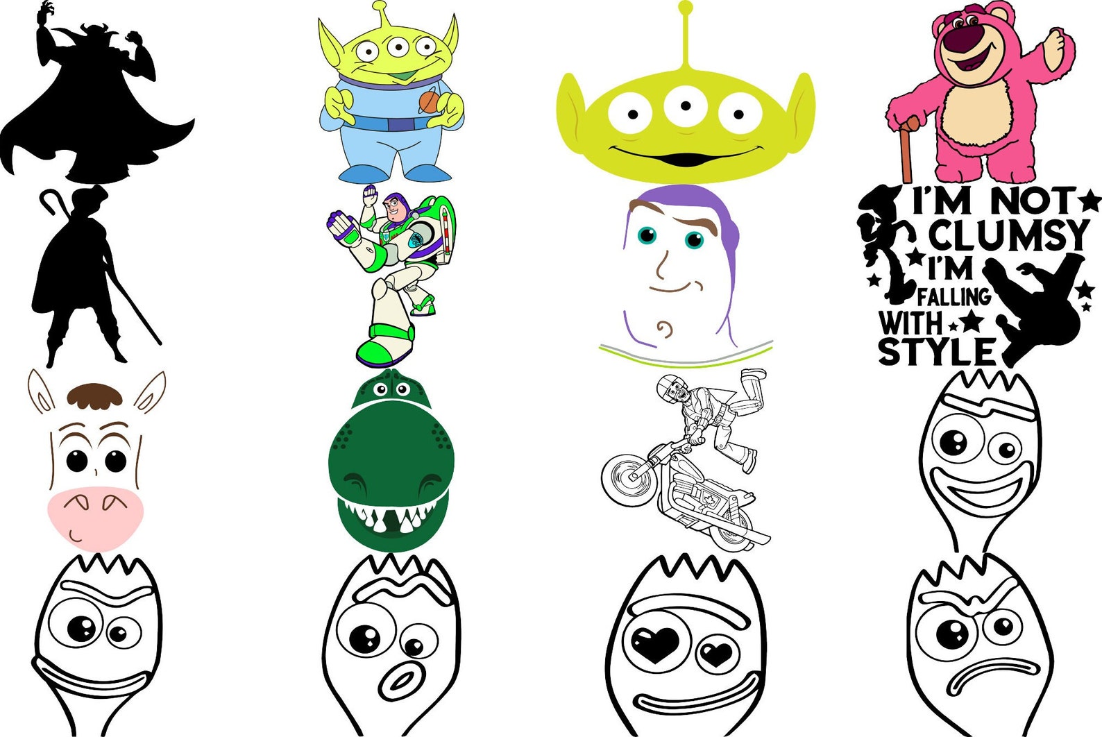 Toy Story Files Toy Story SVG Bundle Toy Story Font Toy - Etsy