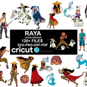 Raya SVG, Raya and the Last Dragon Svg Bundle, Raya Svg For Cricut, Silhouette, Instant Download, Raya For Cricuv