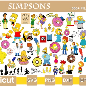 The Simpsons SVG, The Simpsons Svg-bestanden voor de Cricut, The Simpsons, The Simpsons Clipart, The Simpsons Vector, The Simpsons Svg
