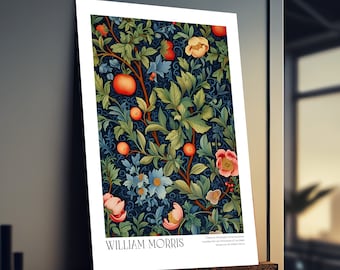 William Morris Poster Floral Botanical Gallery Wall Art Museum Poster Print Home Decor