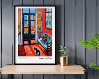 Henri Matisse Fine Art Fauvism Exhibition Print: Framed Gallery Wall Art