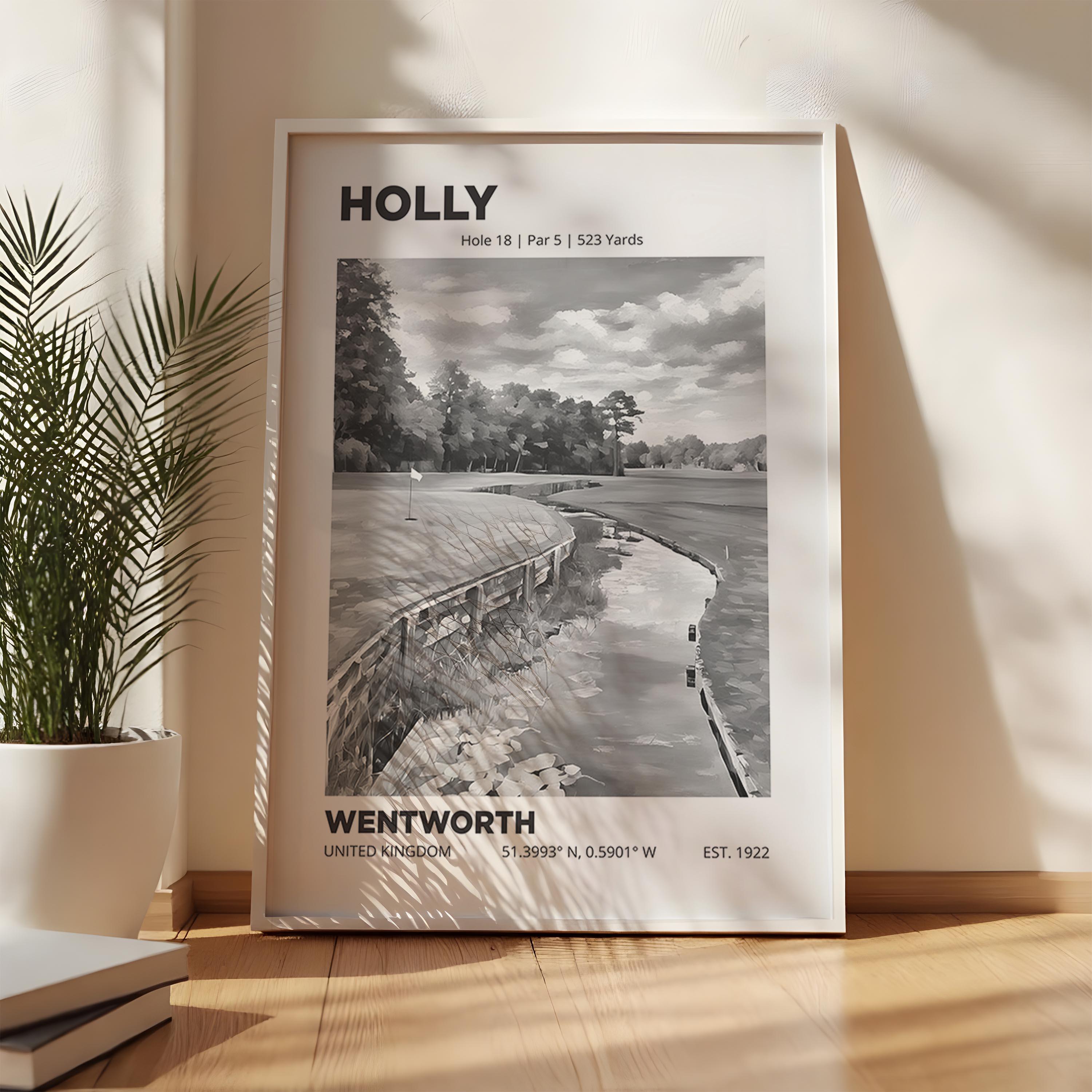 Wentworth Golf Art - Etsy UK