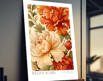 William Morris Botanical Posters Floral Wall Art Museum Gallery Poster Flower Print Home Decor