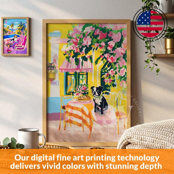 額装品/FamilyDog Poster/ヘンリー/ポスター/アート/インテリア 額装品