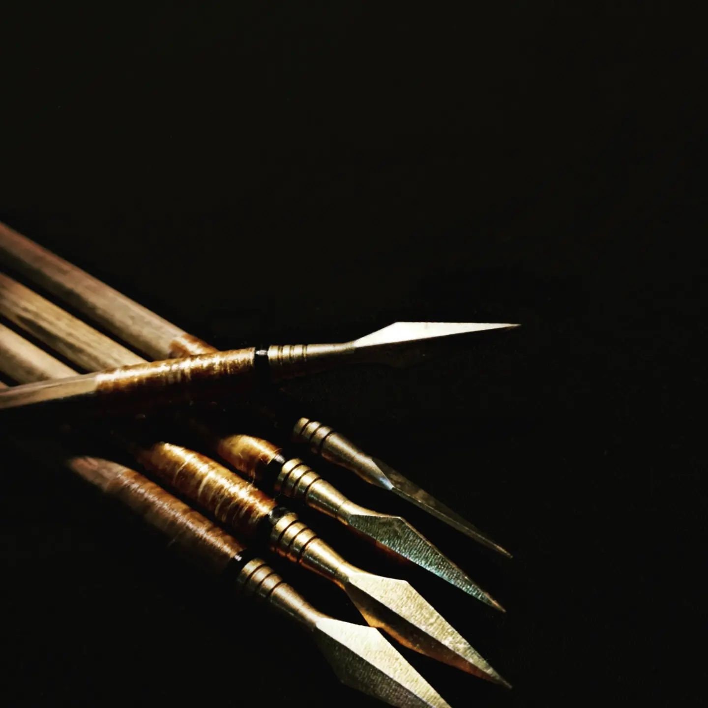 HUNTER ARROW Special Parabolic Maned Traditional Hunter Arrows 12 Piece