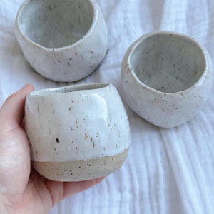Cappuccino cup I handmade mug I white mug I handmade ceramic cup