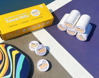 Compressed Towel BILLY 25PCS, Disposable Towel Tablet, Sports Towel, Towel for travel, Camping Towel, Beach Towel, Free Shipping!