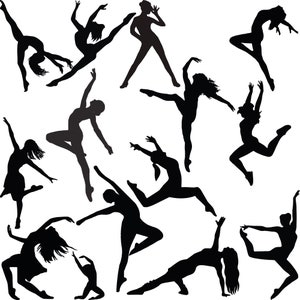 jazz dancers clip art