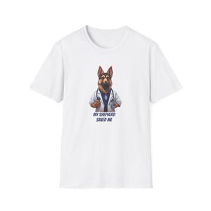Dr. Shepherd Custom Shirt, German Shepherd Doctor, Surgeon, GSD, Healthcare Worker, Personalized, Custom Text