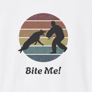 Custom Dog Sport Male Decoy Unisex Softstyle T-Shirt, German Shepherd, IGP, Schutzhund, PSA, Mondio, GSD, Protection, Working Dog, Graphic
